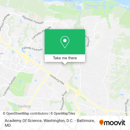 Academy Of Science map