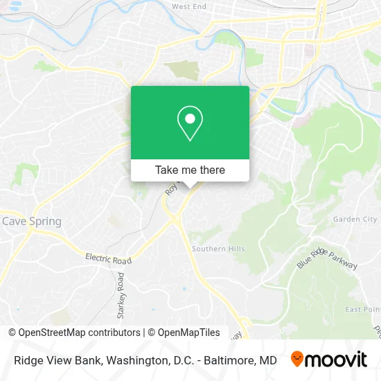 Ridge View Bank map