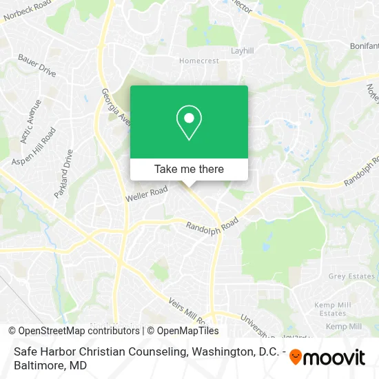 Safe Harbor Christian Counseling map