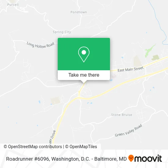 Roadrunner #6096 map