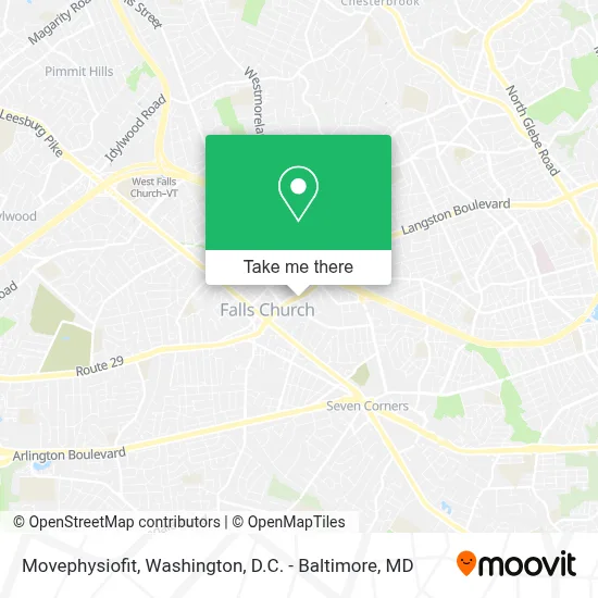 Movephysiofit map