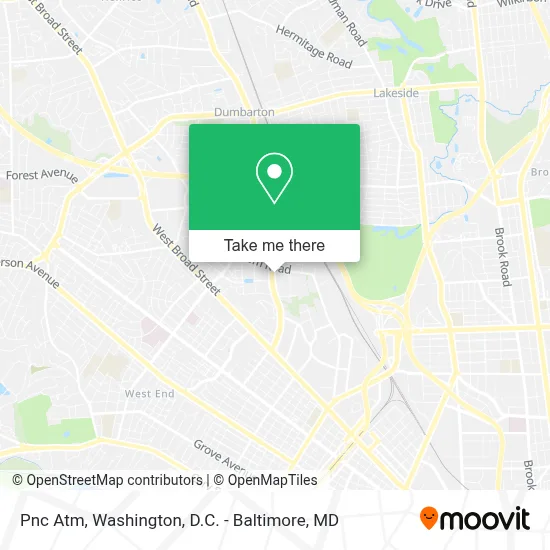 Pnc Atm map