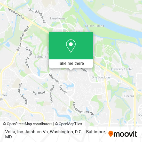 Volta, Inc. Ashburn Va map