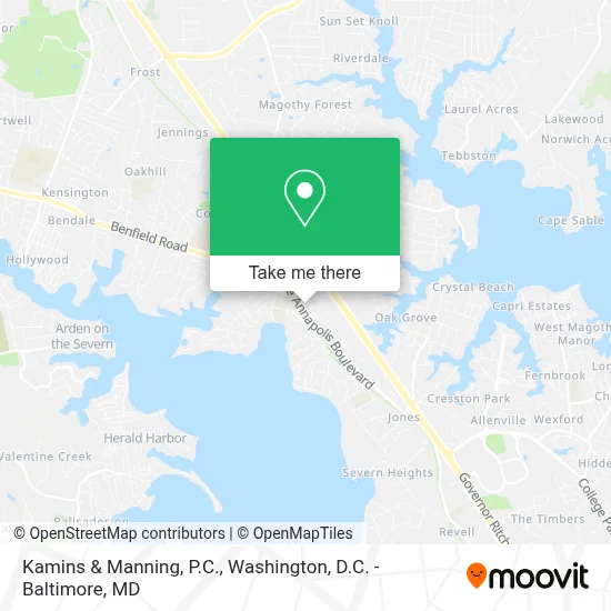 Kamins & Manning, P.C. map