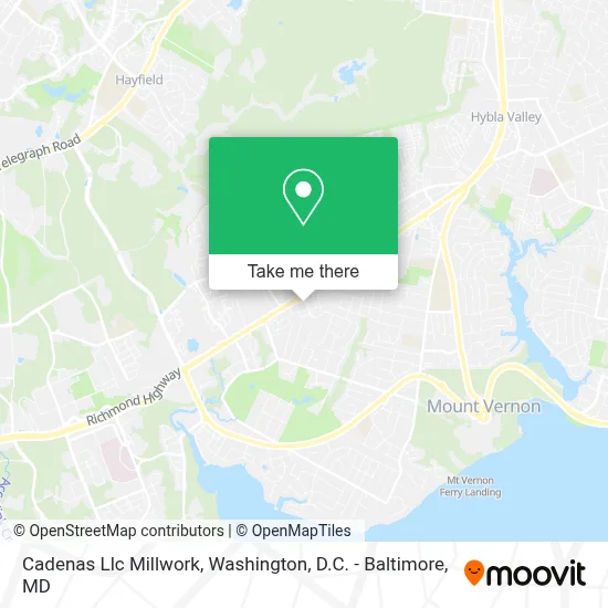 Cadenas Llc Millwork map