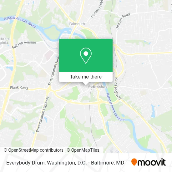 Everybody Drum map