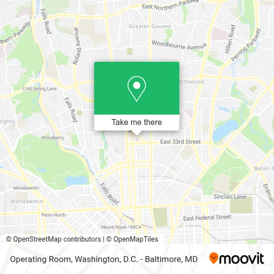 Operating Room map