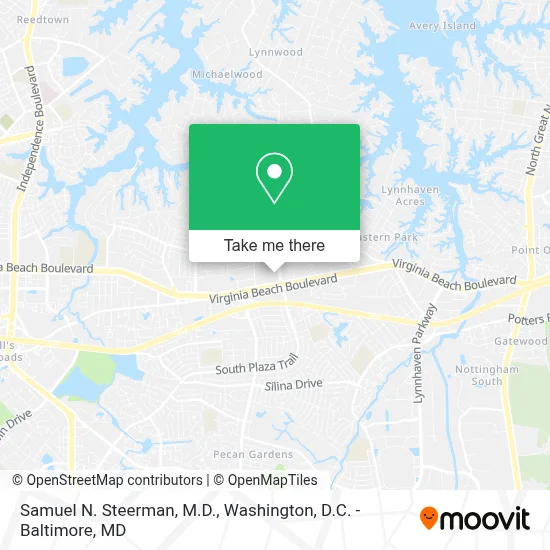 Samuel N. Steerman, M.D. map
