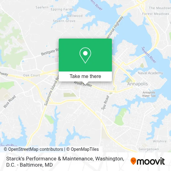 Starck's Performance & Maintenance map