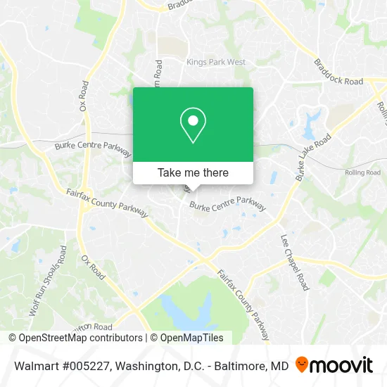 Walmart #005227 map