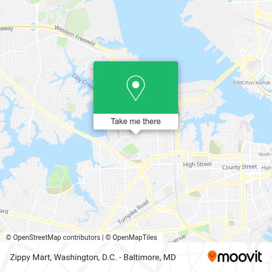 Zippy Mart map