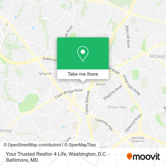Your Trusted Realtor 4 Life map