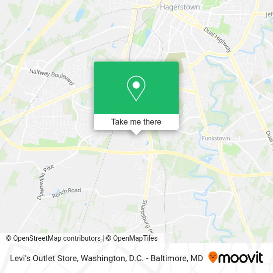 Levi's Outlet Store map