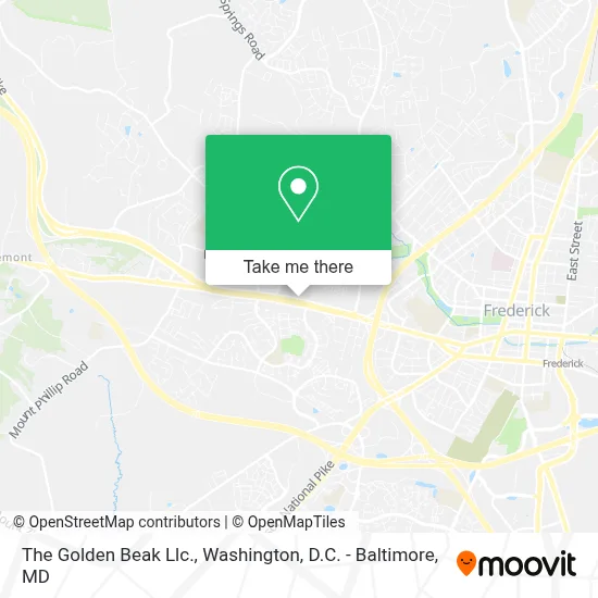 The Golden Beak Llc. map