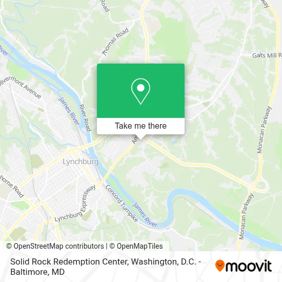 Solid Rock Redemption Center map