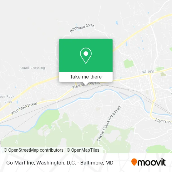 Go Mart Inc map