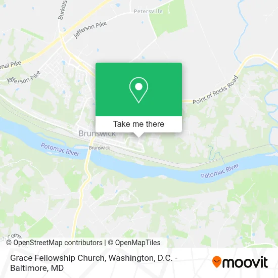 Grace Fellowship Church map
