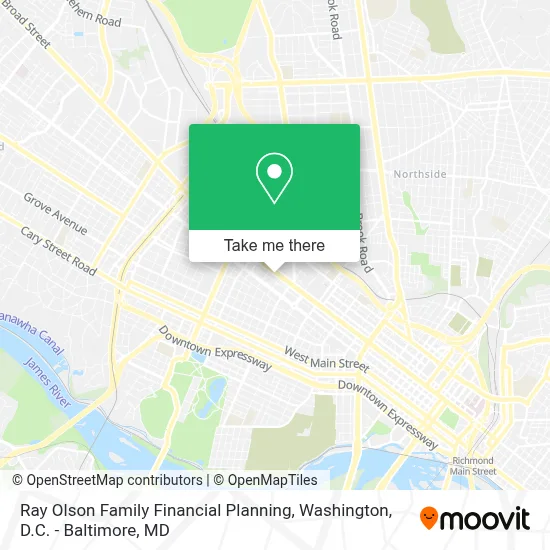 Ray Olson Family Financial Planning map