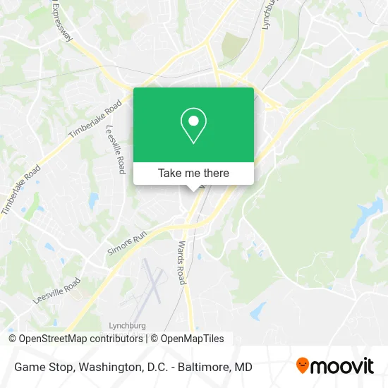 Game Stop map