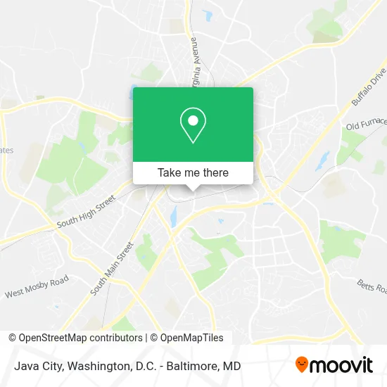 Java City map