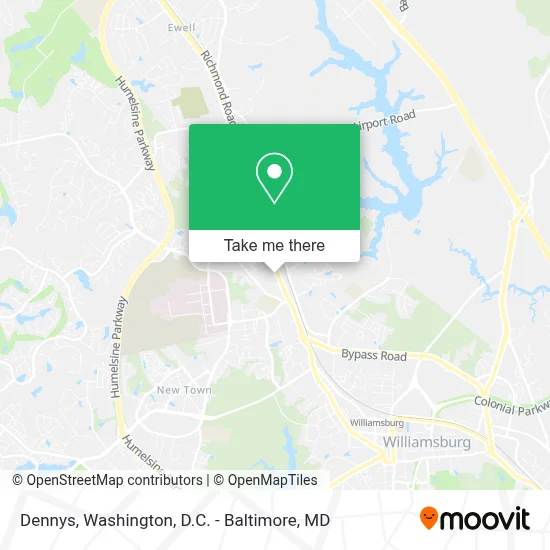 Dennys map