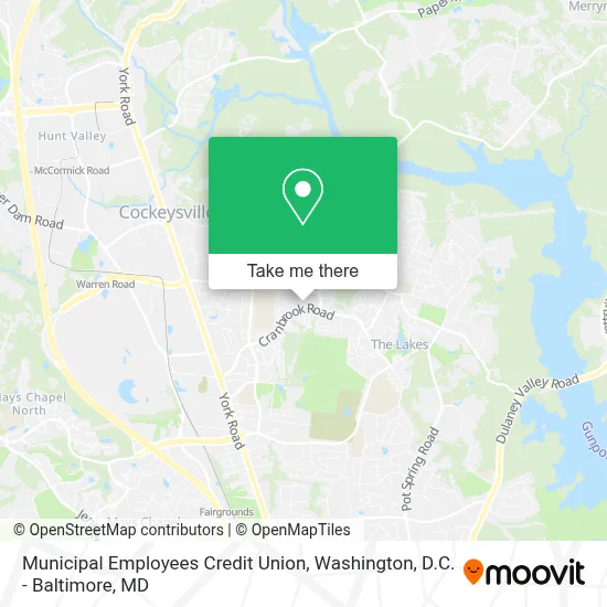 Municipal Employees Credit Union map