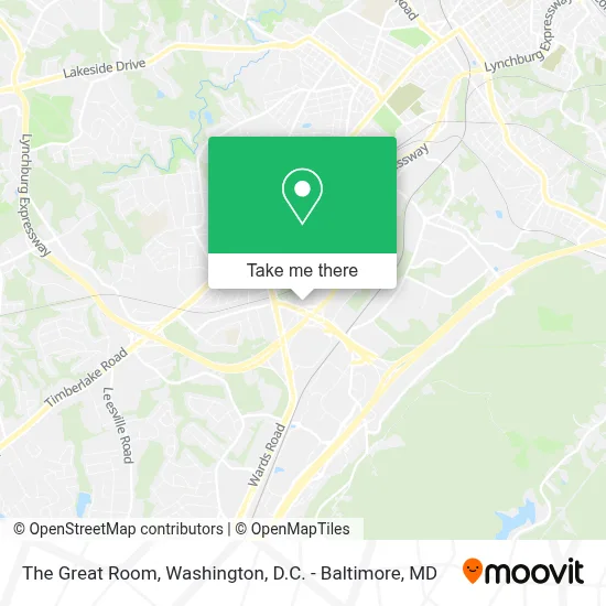 The Great Room map