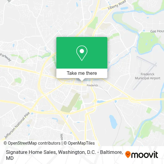 Signature Home Sales map