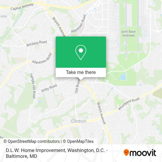D.L.W. Home Improvement map