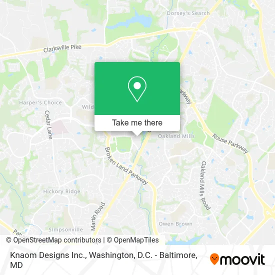 Knaom Designs Inc. map