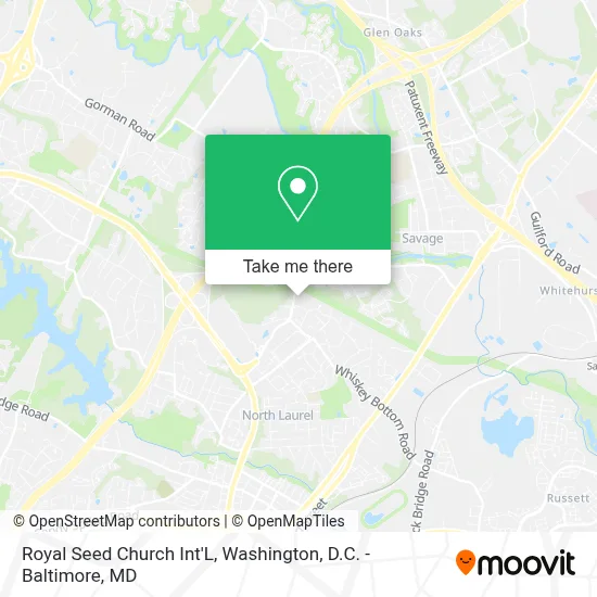 Royal Seed Church Int'L map