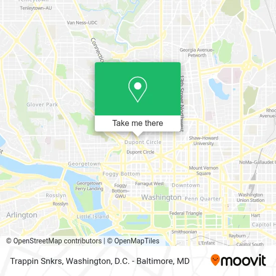 Trappin Snkrs map