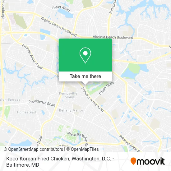 Koco Korean Fried Chicken map