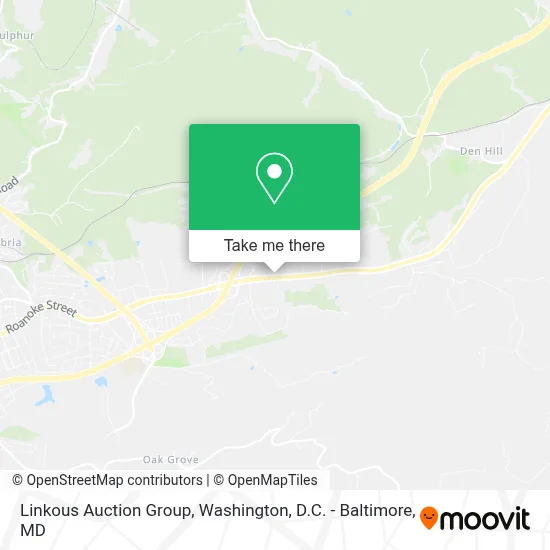 Linkous Auction Group map