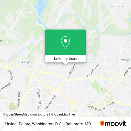 Skylark Pointe map