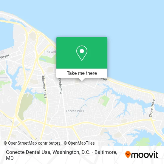 Conecte Dental Usa map