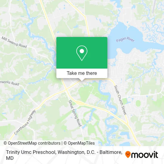 Trinity Umc Preschool map