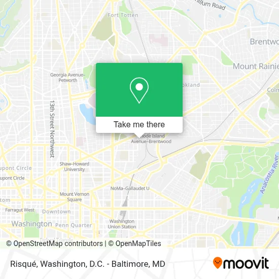 Risqué map