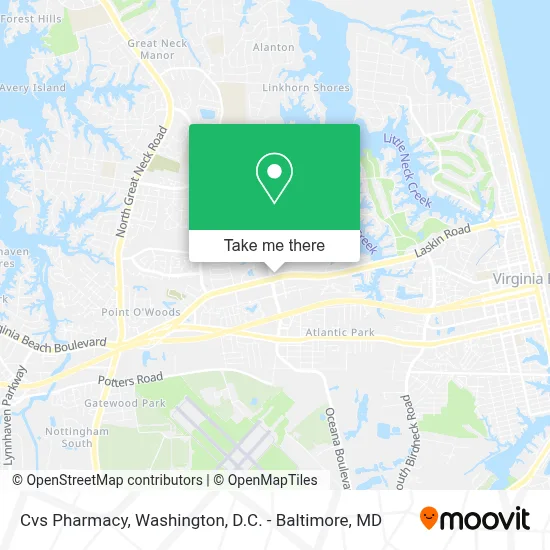 Cvs Pharmacy map