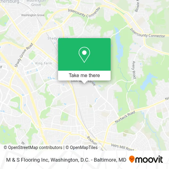 M & S Flooring Inc map