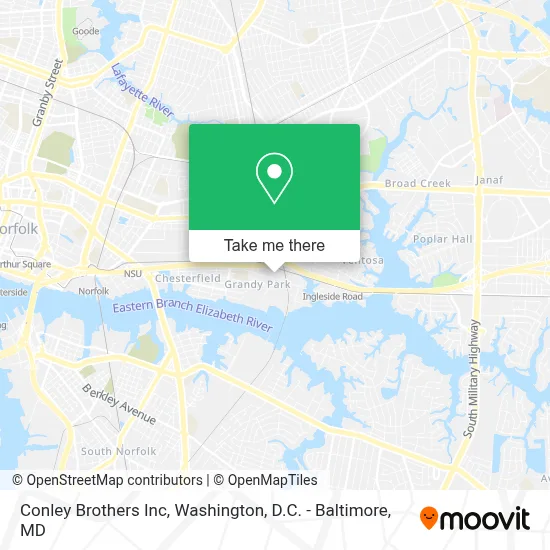Conley Brothers Inc map