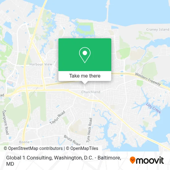 Global 1 Consulting map
