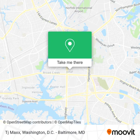 Tj Maxx map