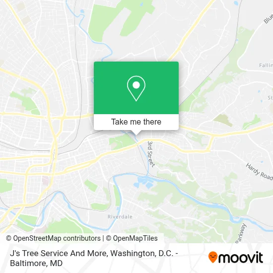 J's Tree Service And More map