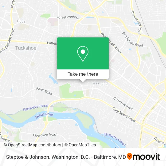 Steptoe & Johnson map