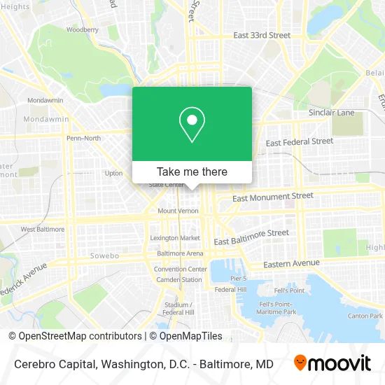 Cerebro Capital map