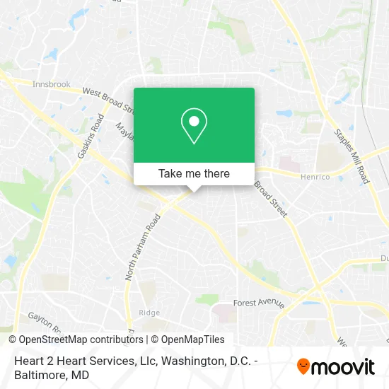 Heart 2 Heart Services, Llc map