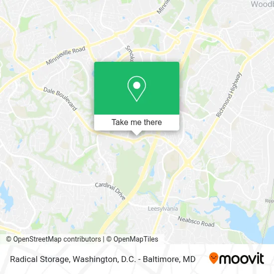 Radical Storage map
