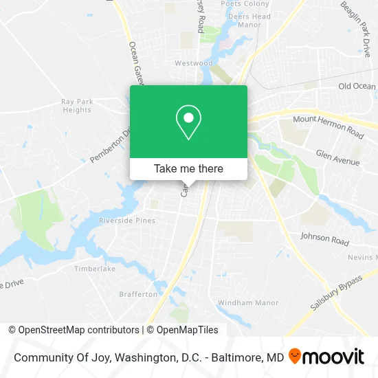 Community Of Joy map