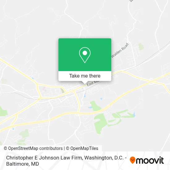Christopher E Johnson Law Firm map